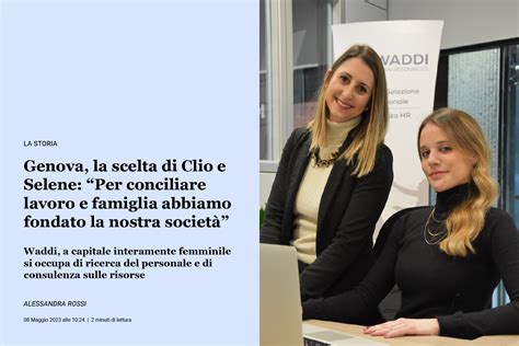 Blonde Sister Srl di Genova .